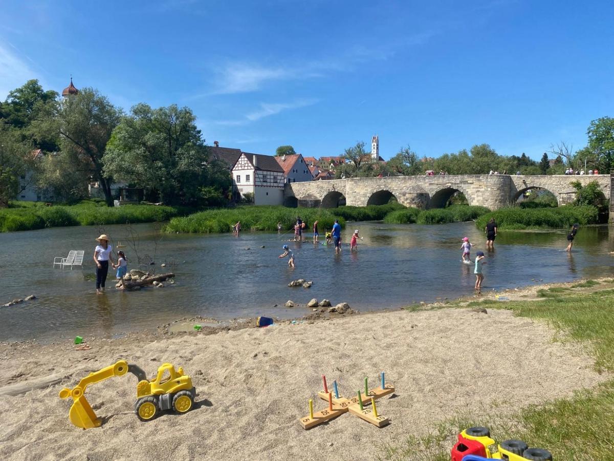 Appartement Burgblick Harburg  Kültér fotó